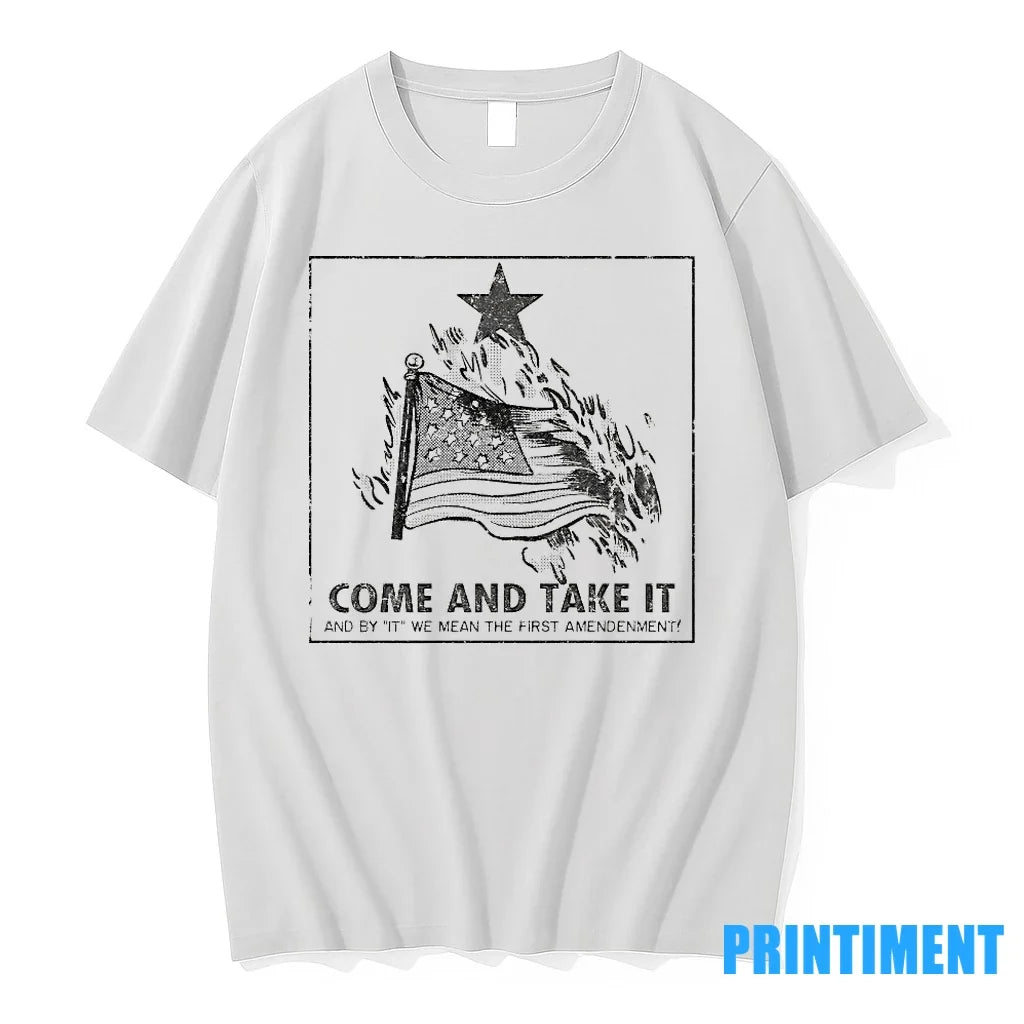 Come And Take It By We Mean The First Amendment - Adult & Kids T-Shirts, Sweatshirts & Hoodies apparel design preview 1