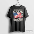 Conservative Dads Social Club Raising Patriots Usa - Adult & Kids T-Shirts, Sweatshirts & Hoodies apparel design preview 1