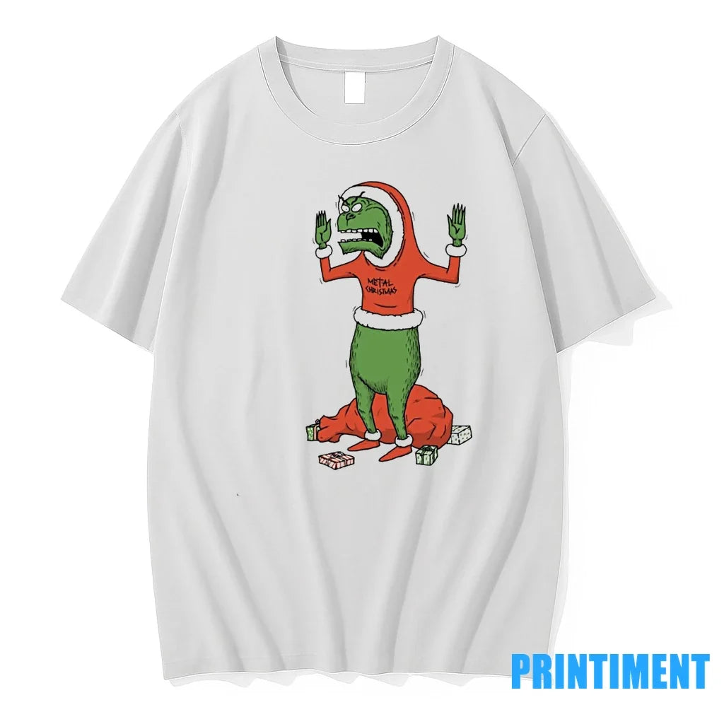 Cornholio X Grinch How The Stole Christmas And Beavis - Adult & Kids T-Shirts, Sweatshirts & Hoodies apparel design preview 1