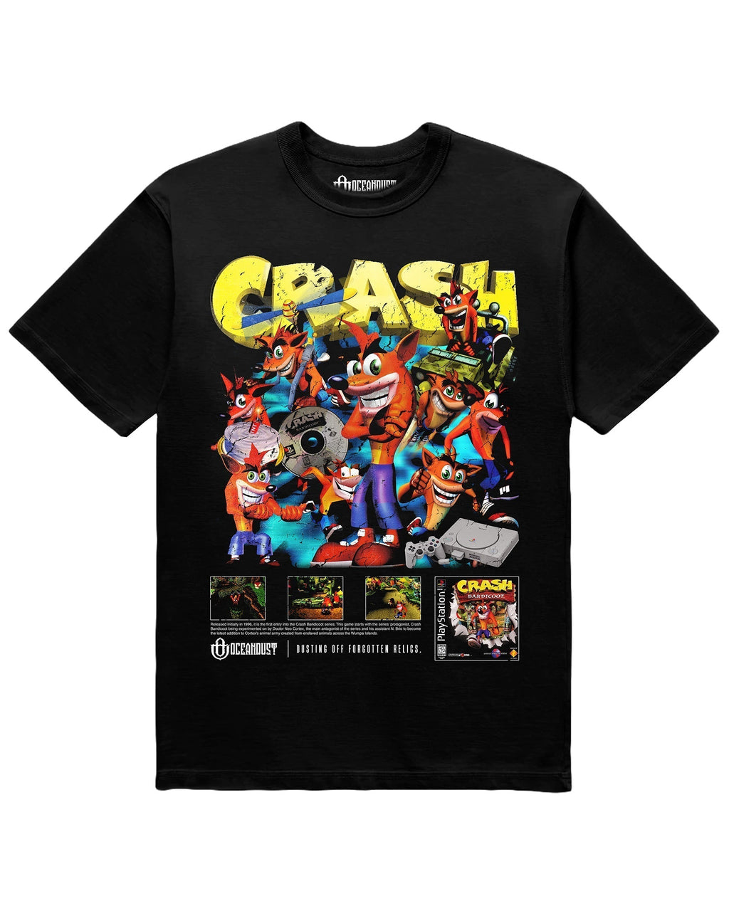 Video Games Crash Bandicoot - Adult & Kids T-Shirts, Sweatshirts & Hoodies apparel design preview 1