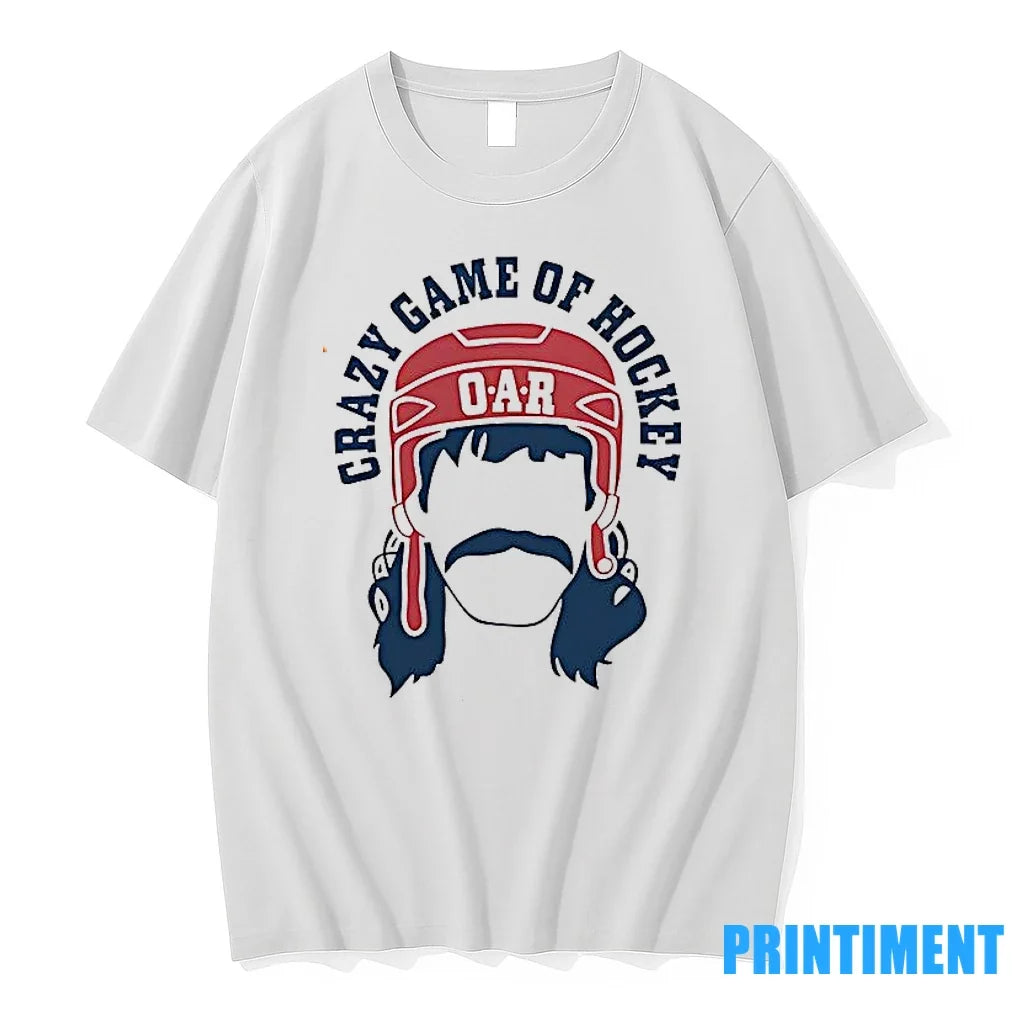 Crazy Game Of Hockey O A R Sweater - Adult & Kids T-Shirts, Sweatshirts & Hoodies apparel design preview 1