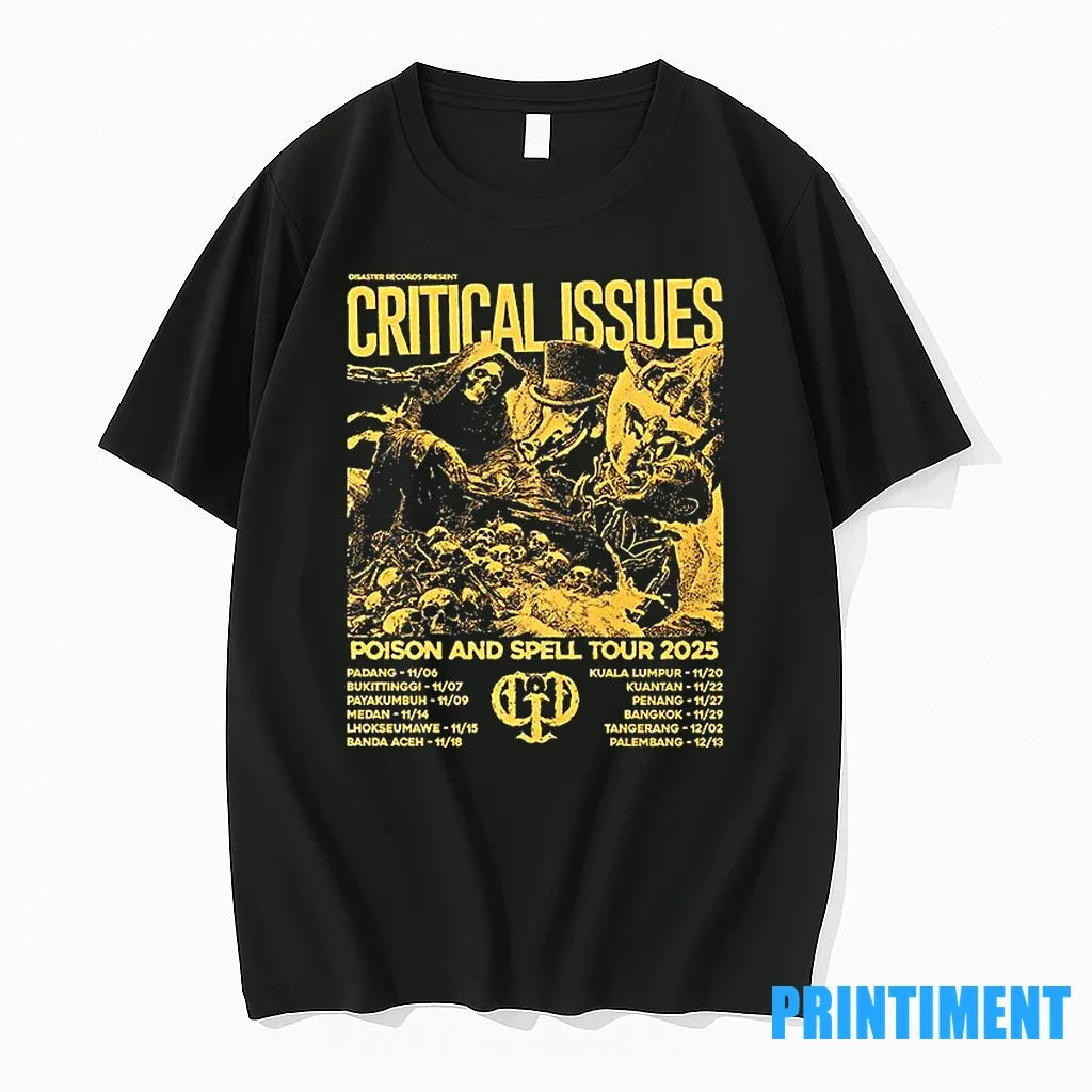 Critical Issues Poison And Spell Tour 2025 Sweater - Adult & Kids T-Shirts, Sweatshirts & Hoodies apparel design preview 1