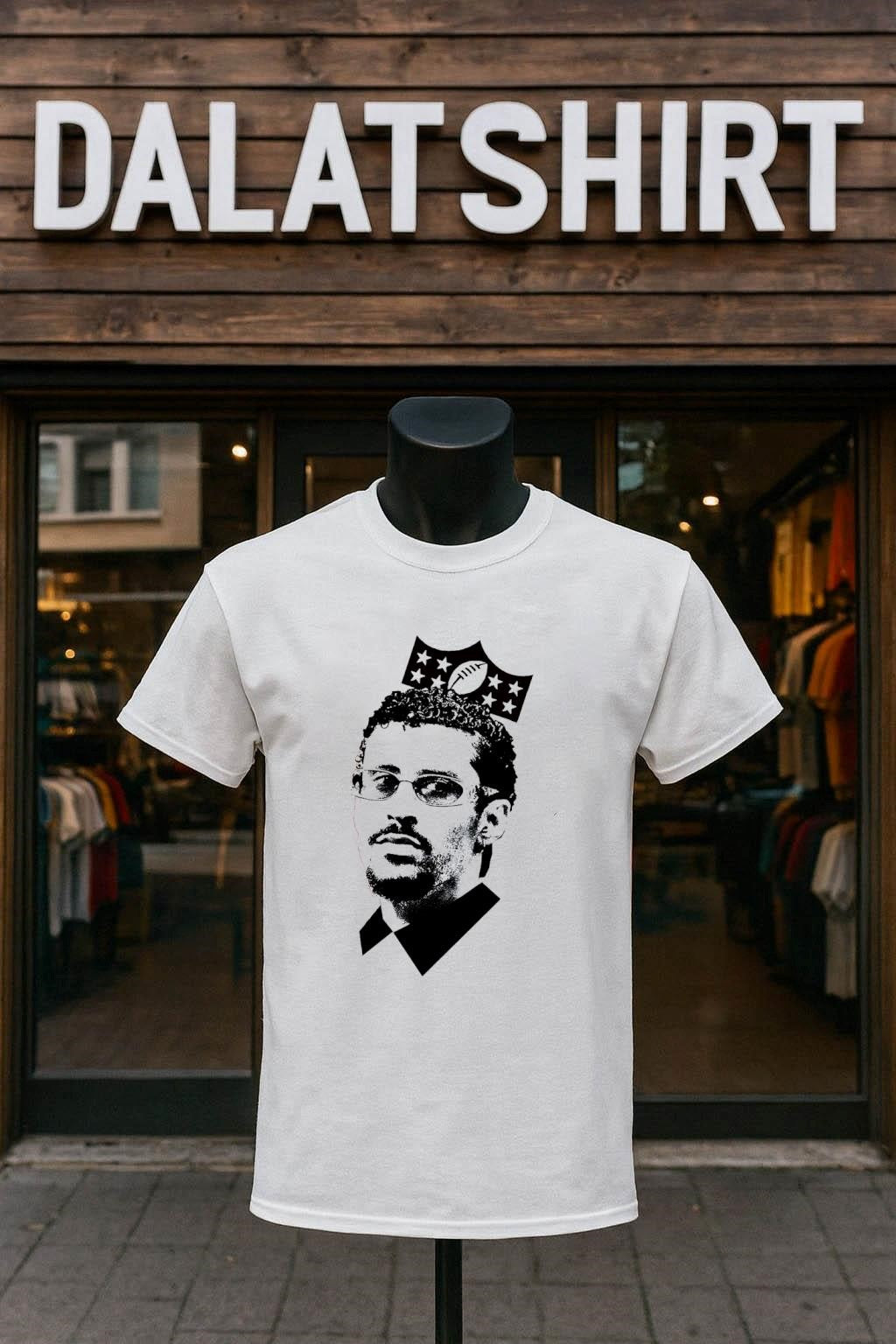 Crown Football Stars Men Face Glasses Mustache - Adult & Kids T-Shirts, Sweatshirts & Hoodies apparel design preview 1