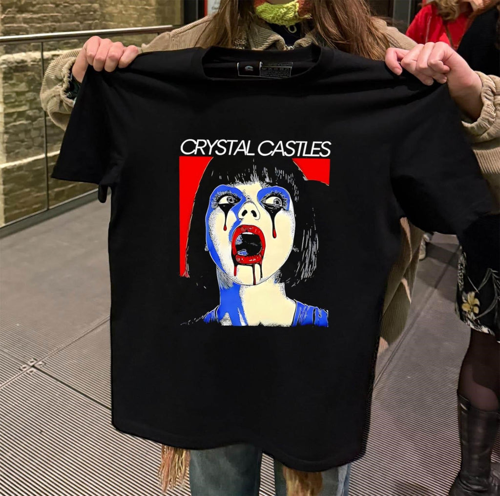 Crystal Castles Alice Glass - Adult & Kids T-Shirts, Sweatshirts & Hoodies apparel design preview 2