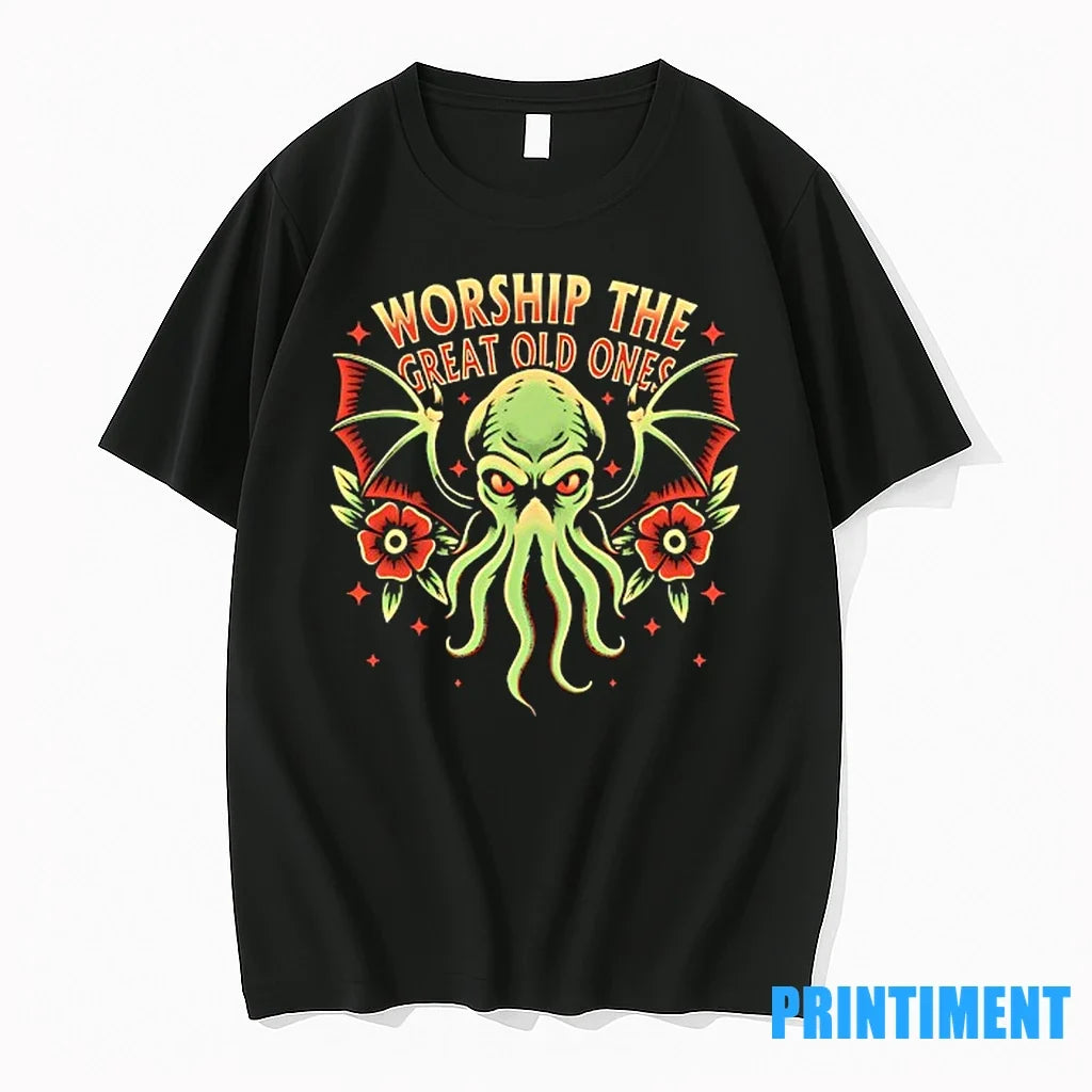 Cthulhu Worship The Great Old Ones Sweater - Adult & Kids T-Shirts, Sweatshirts & Hoodies apparel design preview 1