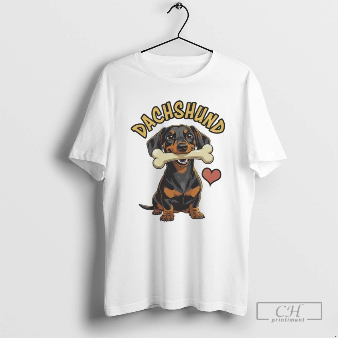 Dachshund The Badger Hunter - Adult & Kids T-Shirts, Sweatshirts & Hoodies apparel design preview 1