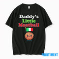 Daddys Little Meatball Italian Flag Sweater - Adult & Kids T-Shirts, Sweatshirts & Hoodies apparel design preview 1