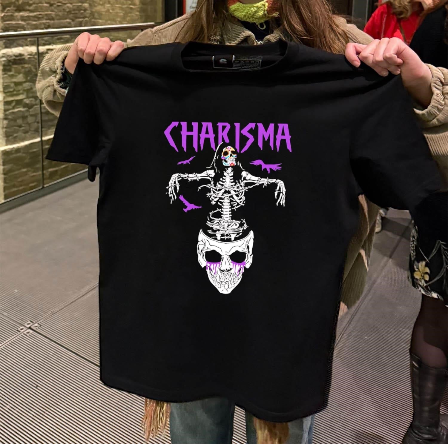 Daisuke Sasaki skull cross charisma - Adult & Kids T-Shirts, Sweatshirts & Hoodies apparel design preview 2