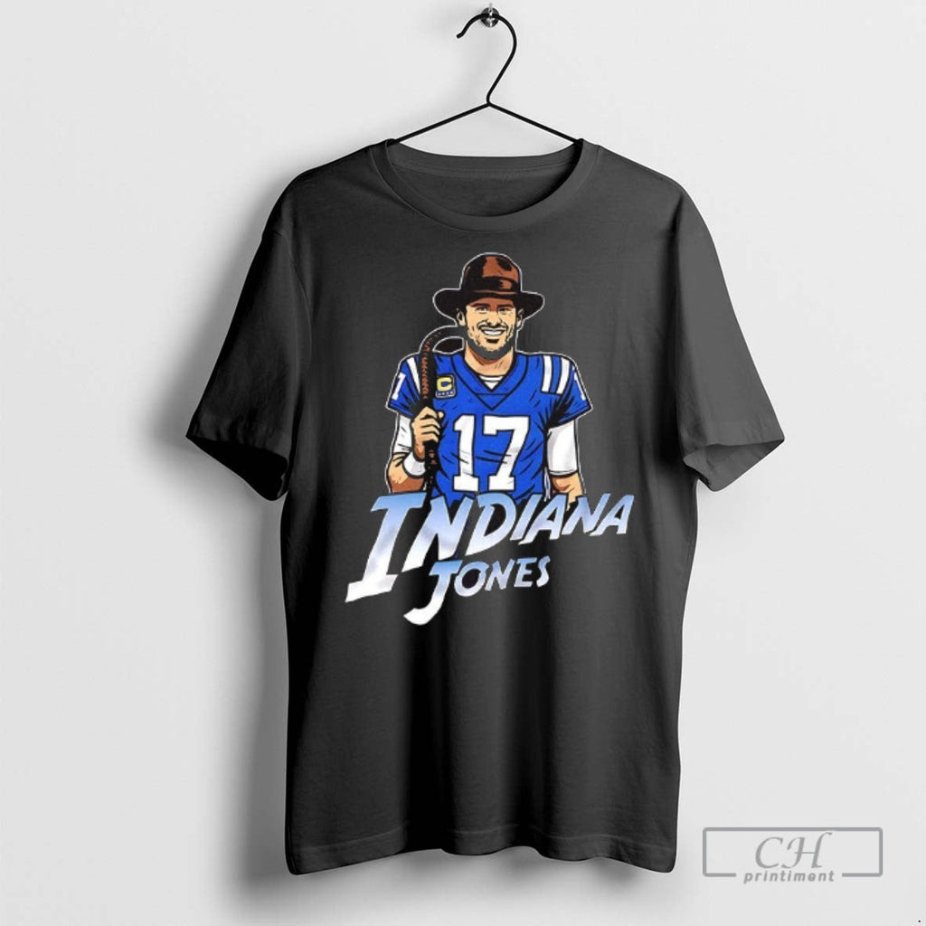 Daniel Jones Indiana Indianapolis Colts Football - Adult & Kids T-Shirts, Sweatshirts & Hoodies apparel design preview 1
