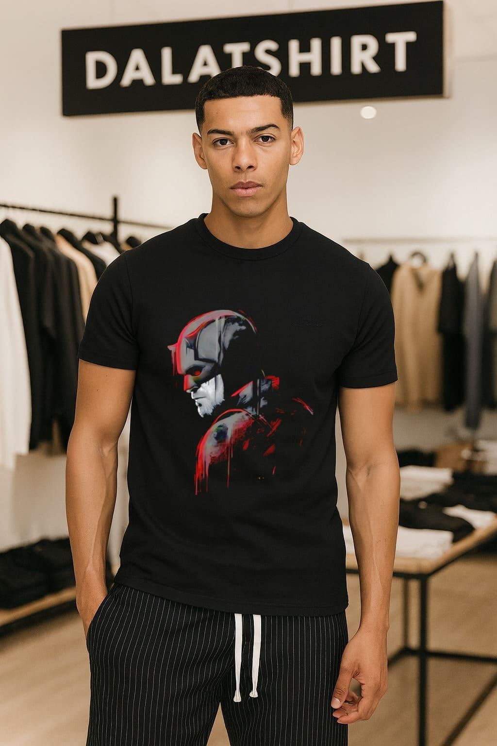 Daredevil Matt Murdock Red Mask - Adult & Kids T-Shirts, Sweatshirts & Hoodies apparel design preview 1