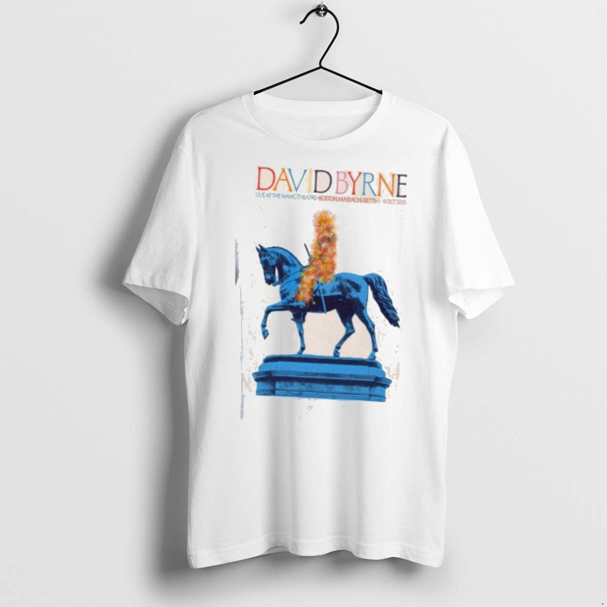 David Byrne Live At The Wang Theatre Boston Ma Tour - Adult & Kids T-Shirts, Sweatshirts & Hoodies apparel design preview 1