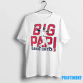 David Ortiz Boston Red Sox Cooperstown Player Classic - Adult & Kids T-Shirts, Sweatshirts & Hoodies apparel design preview 1