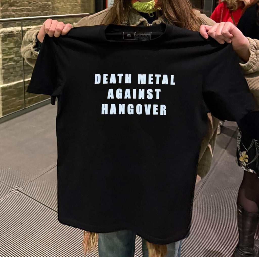 Death Metal Against Hangover - Adult & Kids T-Shirts, Sweatshirts & Hoodies apparel design preview 2