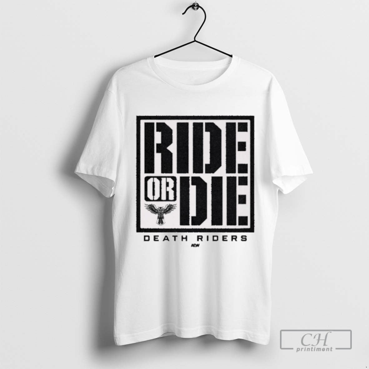 Death Riders Ride Or Die Aew 2025 - Adult & Kids T-Shirts, Sweatshirts & Hoodies apparel design preview 1