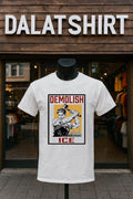 Demolish ICE Worker With Sledgehammer Political - Adult & Kids T-Shirts, Sweatshirts & Hoodies apparel design preview 1