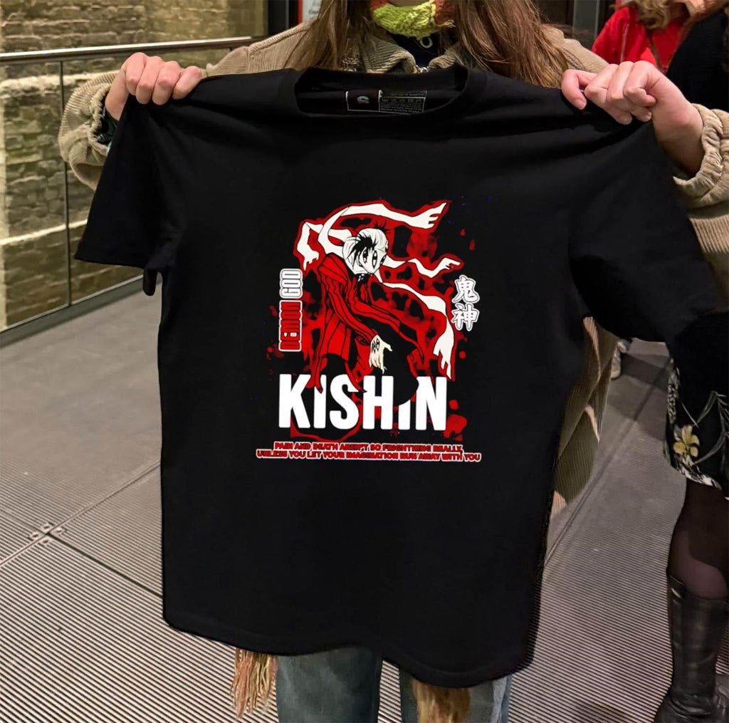 Demon God Kishin Soul Eater Asura Meditating - Adult & Kids T-Shirts, Sweatshirts & Hoodies apparel design preview 2