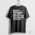 Denver Neighborhoods Names Baker Highland Cap Hill - Adult & Kids T-Shirts, Sweatshirts & Hoodies apparel design preview 1