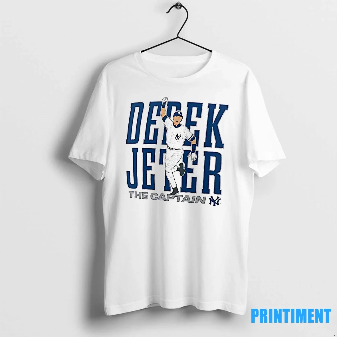 Derek Jeter New York Yankees Cooperstown Player - Adult & Kids T-Shirts, Sweatshirts & Hoodies apparel design preview 1