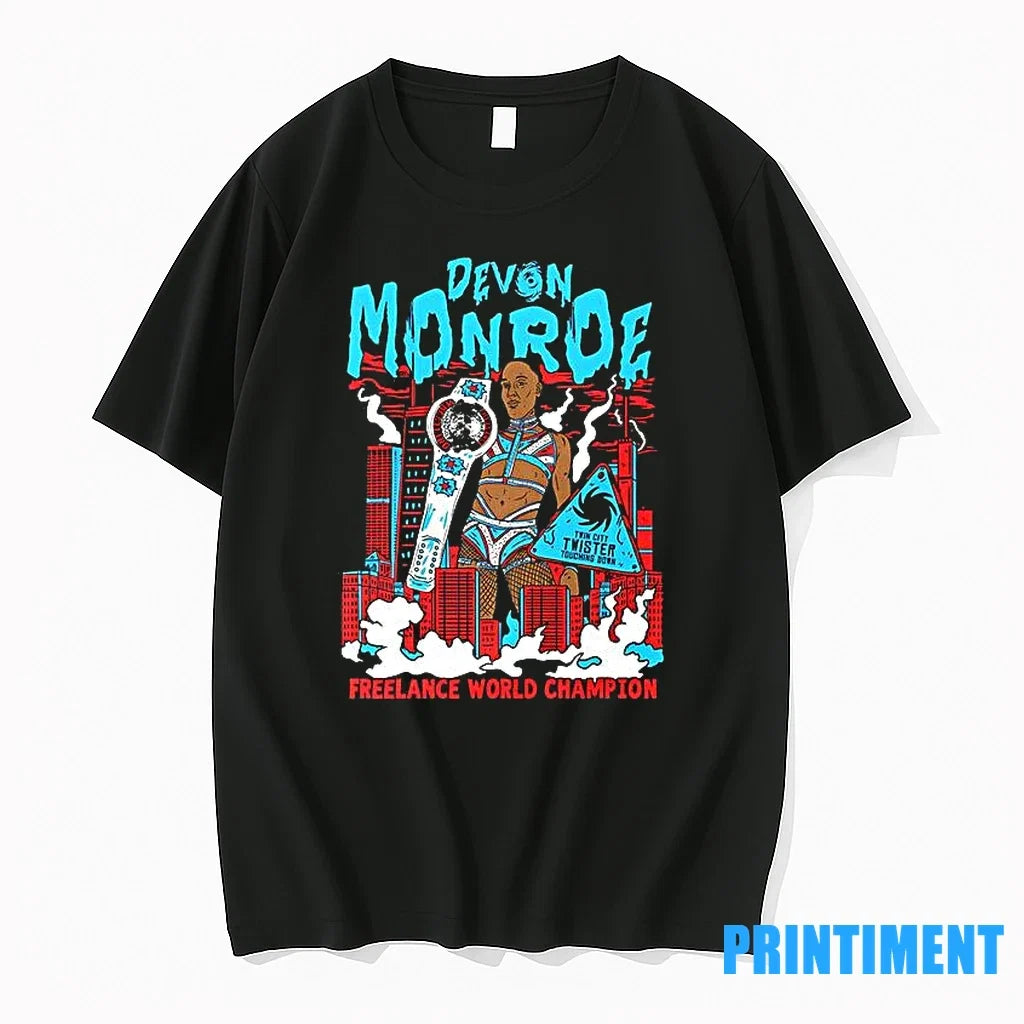 Devon Monroe Freelance World Champ Sweater - Adult & Kids T-Shirts, Sweatshirts & Hoodies apparel design preview 1