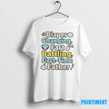 Diaper Changing Fart Battling First Time Father - Adult & Kids T-Shirts, Sweatshirts & Hoodies apparel design preview 1