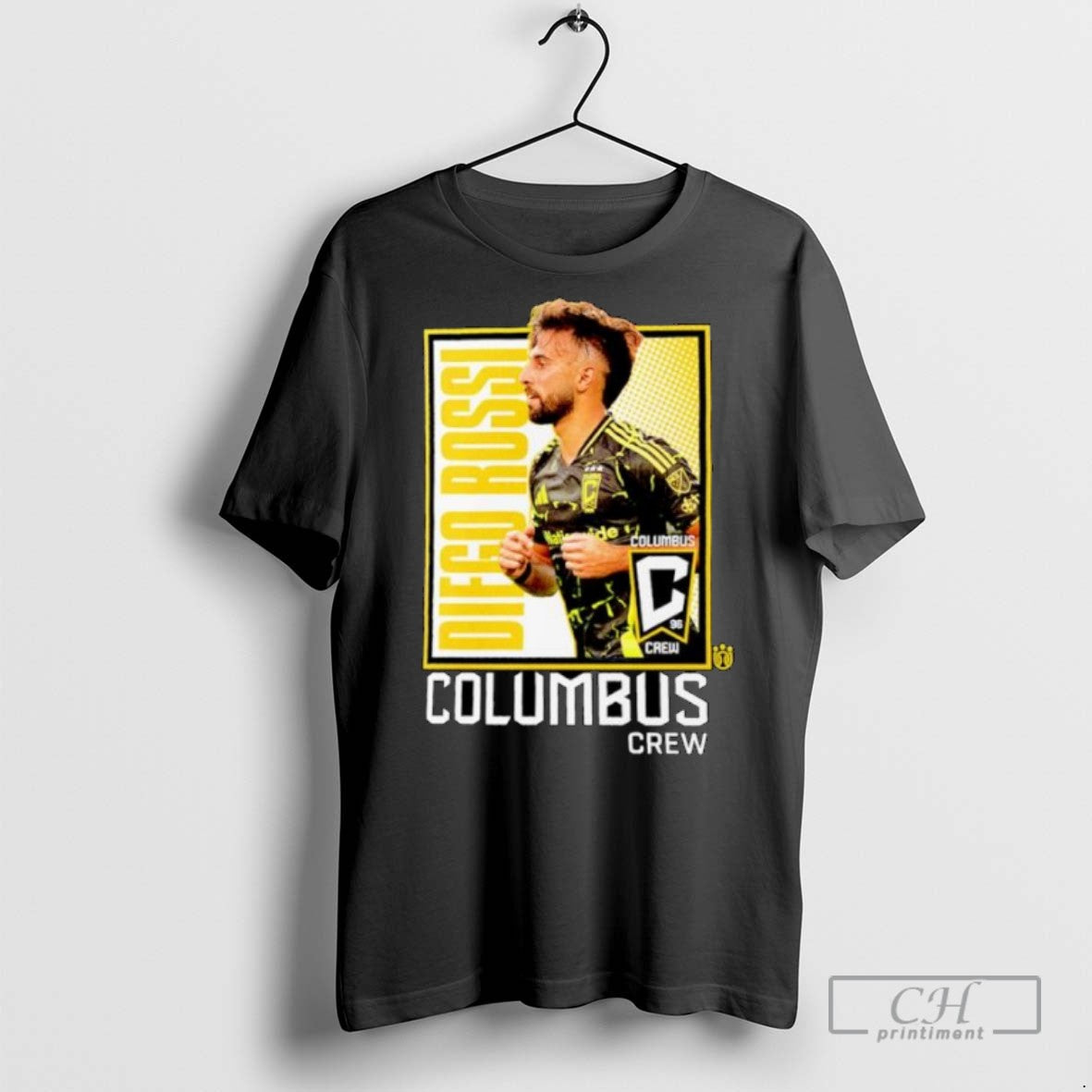 Diego Rossi Columbus Crew Player Program Ornaments - Adult & Kids T-Shirts, Sweatshirts & Hoodies apparel design preview 1
