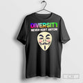 Diversity Never Hurt Anyone Mask - Adult & Kids T-Shirts, Sweatshirts & Hoodies apparel design preview 1