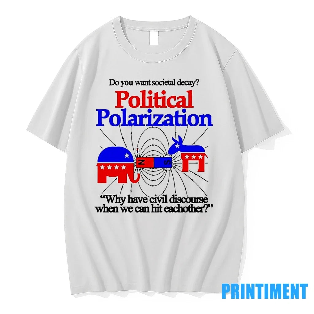 Do You Want Societal Decay Political Polarization - Adult & Kids T-Shirts, Sweatshirts & Hoodies apparel design preview 1