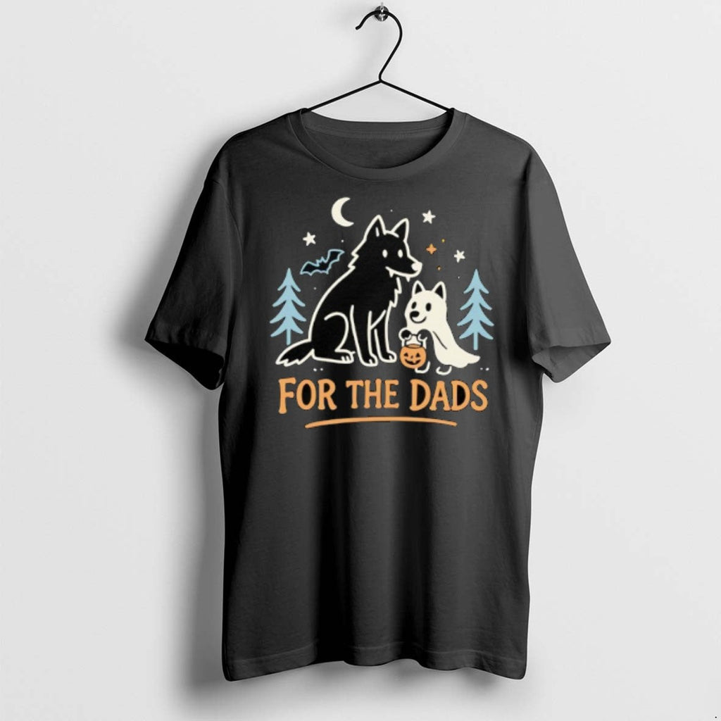 Dog Ghost Forest For The Dads Halloween - Adult & Kids T-Shirts, Sweatshirts & Hoodies apparel design preview 1