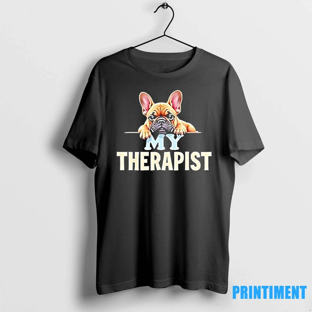 Dog My Therapist Sweater - Adult & Kids T-Shirts, Sweatshirts & Hoodies apparel design preview 1