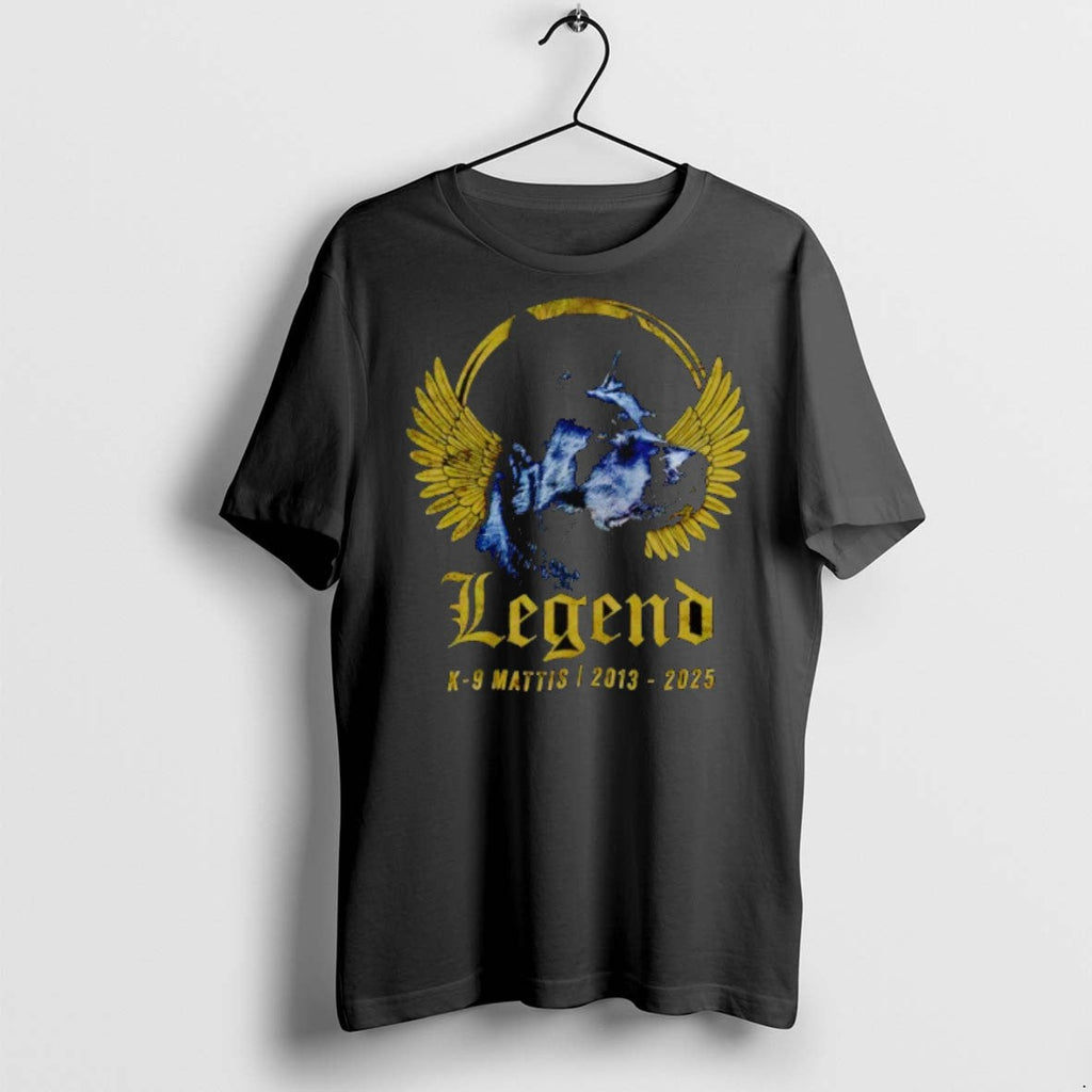 Dog Wings Legend K 9 Mattis 2013 2025 Vintage - Adult & Kids T-Shirts, Sweatshirts & Hoodies apparel design preview 1