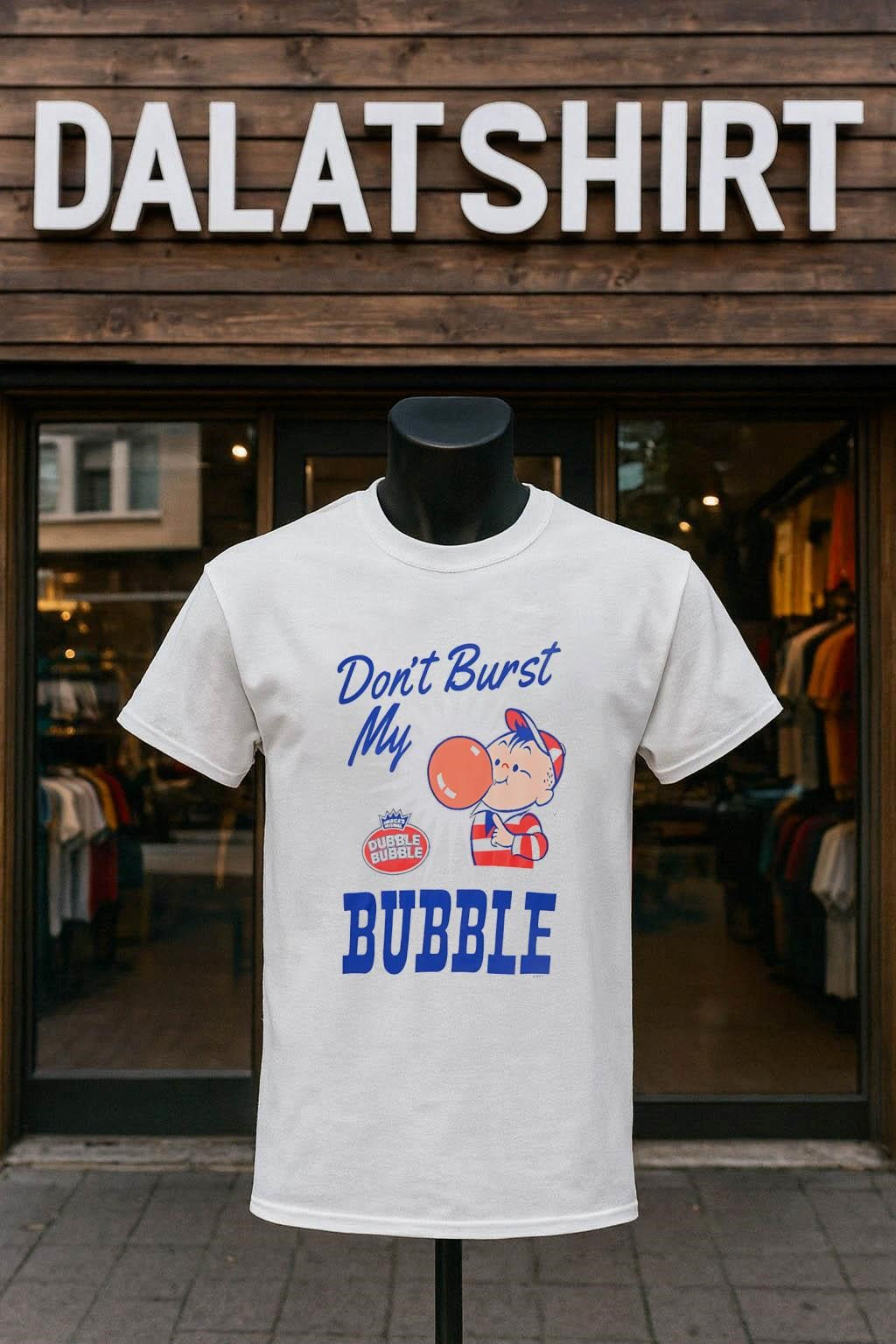 Don't Burst My Bubble Dubble Boy - Adult & Kids T-Shirts, Sweatshirts & Hoodies apparel design preview 1