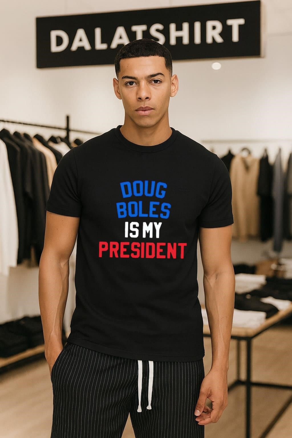 Doug Boles is my president - Adult & Kids T-Shirts, Sweatshirts & Hoodies apparel design preview 1