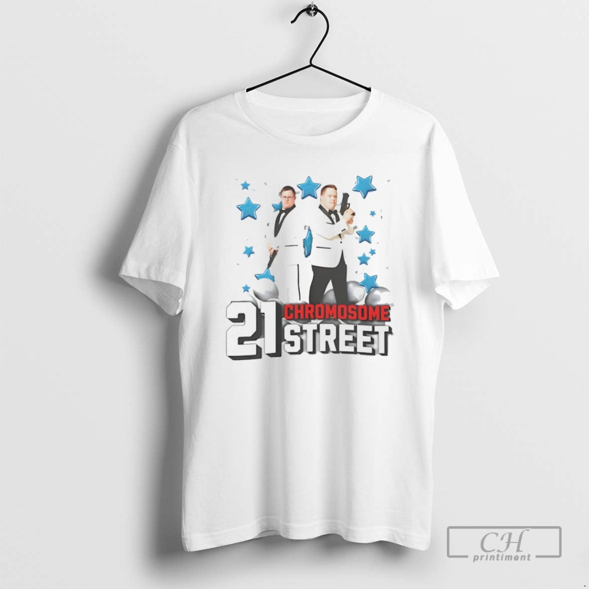 Down Syndrome 21 Chromosome Street - Adult & Kids T-Shirts, Sweatshirts & Hoodies apparel design preview 1