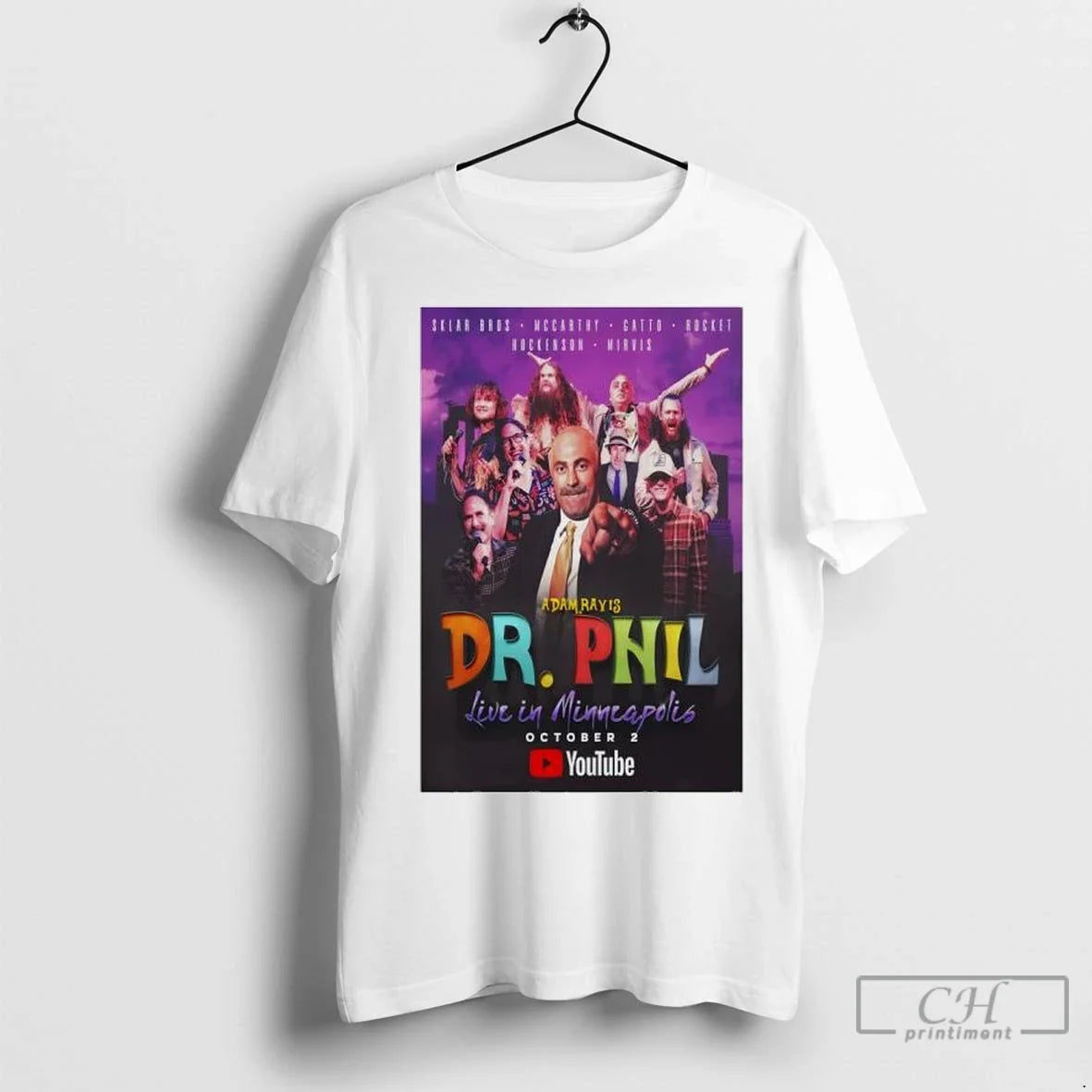 Dr Phil Oct 2 2025 Minneapolis Orpheum Theatre - Adult & Kids T-Shirts, Sweatshirts & Hoodies apparel design preview 1
