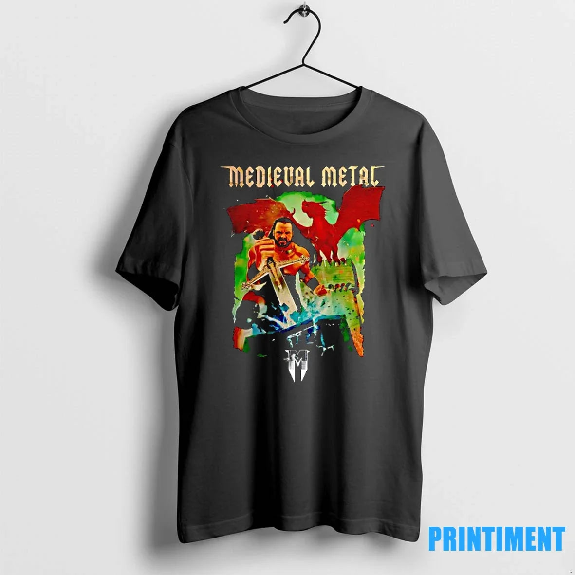Drew Mcintyre Medieval Metal Sweater - Adult & Kids T-Shirts, Sweatshirts & Hoodies apparel design preview 1