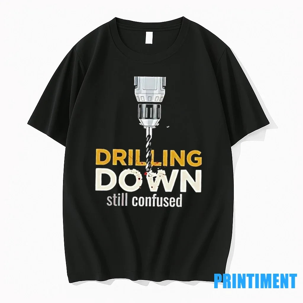 Drilling Down Still Confused Sweater - Adult & Kids T-Shirts, Sweatshirts & Hoodies apparel design preview 1