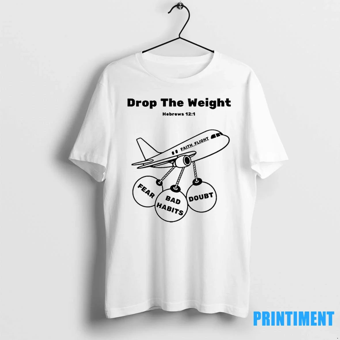 Drop The Weights Break Free And Rise Above Sweater - Adult & Kids T-Shirts, Sweatshirts & Hoodies apparel design preview 1