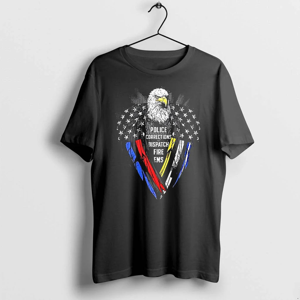 Eagle Police Corrections Dispatch Fire Ems Sweater - Adult & Kids T-Shirts, Sweatshirts & Hoodies apparel design preview 1