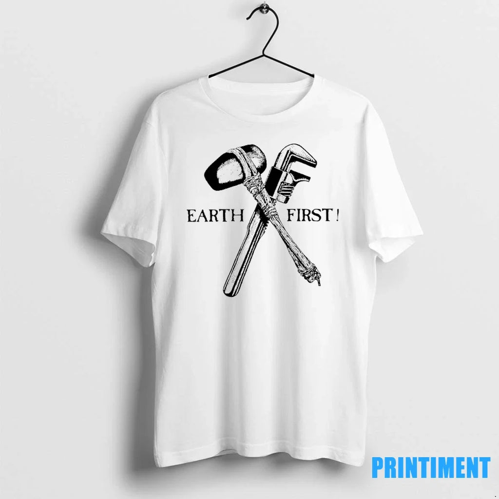Earth First Graphic Sweater - Adult & Kids T-Shirts, Sweatshirts & Hoodies apparel design preview 1