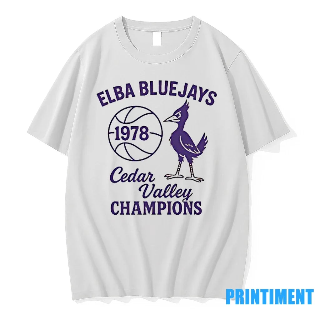 Elba Bluejays 1978 Cedar Valley Champions Sweater - Adult & Kids T-Shirts, Sweatshirts & Hoodies apparel design preview 1