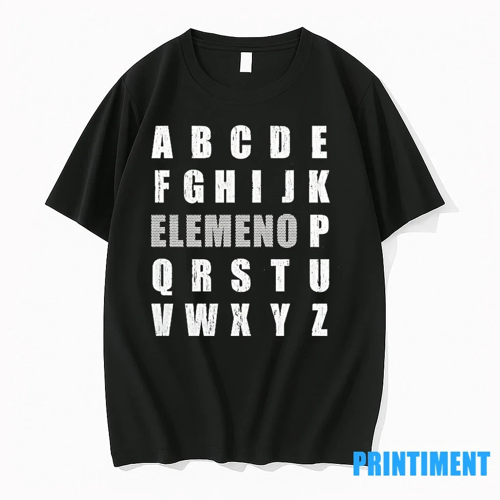 Elemeno Alphabet Sweater - Adult & Kids T-Shirts, Sweatshirts & Hoodies apparel design preview 1