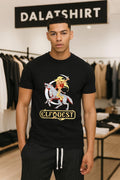 Elfquest Cutter Riding Wolf with Crescent Moon - Adult & Kids T-Shirts, Sweatshirts & Hoodies apparel design preview 1