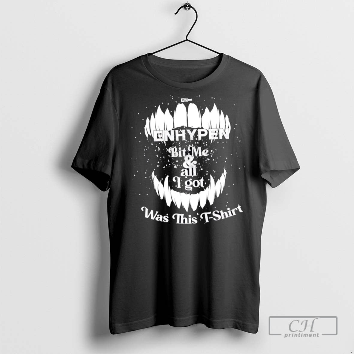 Enhypen Bit Me All Mi Got Was This - Adult & Kids T-Shirts, Sweatshirts & Hoodies apparel design preview 1