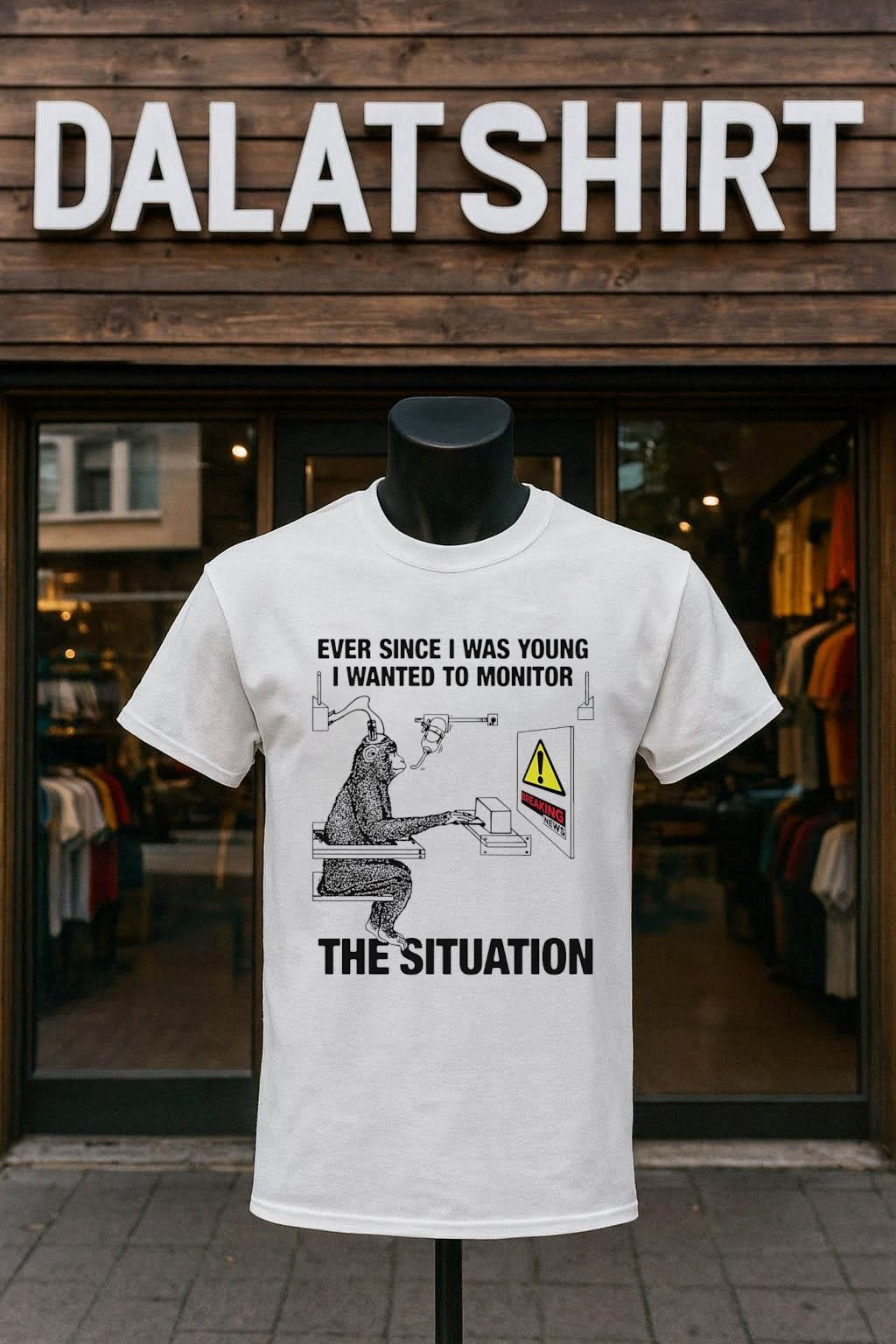 Ever Since I Was Young Wanted To Monitor The - Adult & Kids T-Shirts, Sweatshirts & Hoodies apparel design preview 1