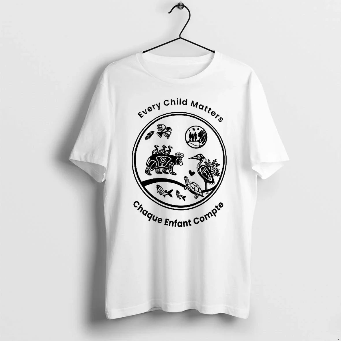 Every Child Matters Chaque Enfant Compte Sweater - Adult & Kids T-Shirts, Sweatshirts & Hoodies apparel design preview 1
