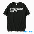 Everything Hurts Chicago Cubs Sweater - Adult & Kids T-Shirts, Sweatshirts & Hoodies apparel design preview 1