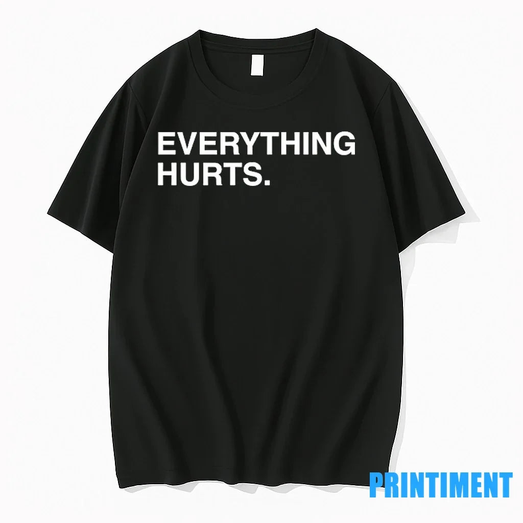 Everything Hurts Chicago Cubs Sweater - Adult & Kids T-Shirts, Sweatshirts & Hoodies apparel design preview 1