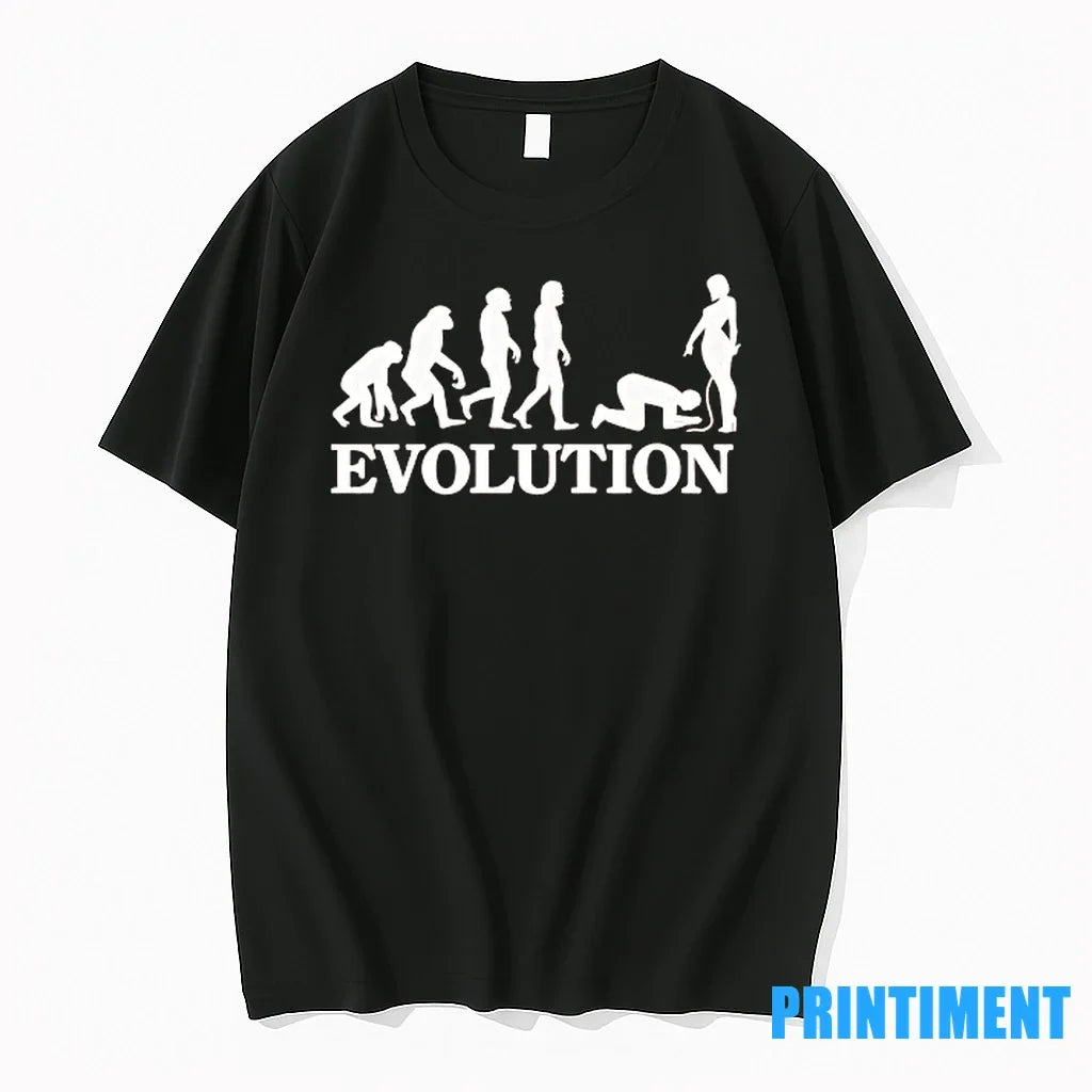 Evolution The March Of Progress Parody Sweater - Adult & Kids T-Shirts, Sweatshirts & Hoodies apparel design preview 1