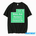 Exit 18 Mass Ave Roxbury Fenwood Rd Sweater - Adult & Kids T-Shirts, Sweatshirts & Hoodies apparel design preview 1