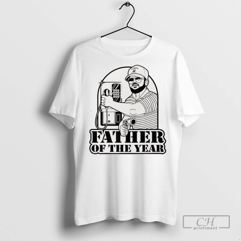 Father Of The Year Gary Plauche - Adult & Kids T-Shirts, Sweatshirts & Hoodies apparel design preview 1